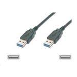 PremiumCord Kabel USB 3.0 Super-speed 5Gbps A-A,9pin, 2m