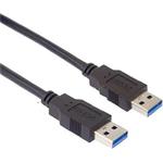 PremiumCord Kabel USB 3.0,Super-speed 5Gbps, A-A, 9pin, 5m ku3aa5bk