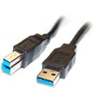 PremiumCord Kabel USB 3.0 Super-speed 5Gbps A-B, 9pin, 2m KU3AB2BK