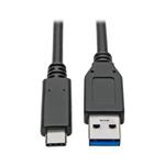 PremiumCord kabel USB-C - USB 3.0 A (USB 3.1 generation 2, 3A, 10Gbit/s) 0,5m ku31ck05bk