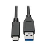 PremiumCord kabel USB-C - USB 3.0 A (USB 3.1 generation 2, 3A, 10Gbit/s) 1m ku31ck1bk