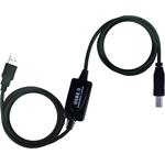 PremiumCord - Kabel USB - USB (M) do mini-USB typ B (M) - 10 m - aktivní KU2REP10AB