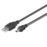 PremiumCord - Kabel USB - USB (M) do mini-USB typ B (M) - USB 2.0 - 20 cm - černá