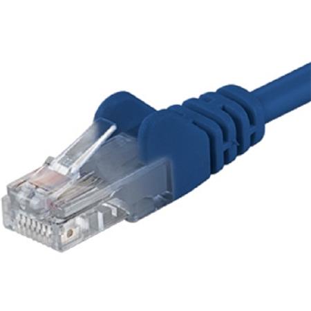 PremiumCord - Patch kabel - RJ-45 (M) do RJ-45 (M) - 1 m - UTP - CAT 6 - modrá