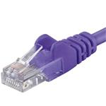 PremiumCord - Patch kabel - RJ-45 (M) do RJ-45 (M) - 1 m - UTP - CAT 6 - provedení bez hrbolků - pu