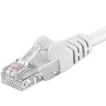 PremiumCord Patch kabel UTP RJ45-RJ45 level 5e 1,5m bílá