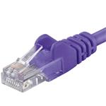 PremiumCord Patch kabel UTP RJ45-RJ45 level 5e 1,5m fialová