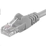 PremiumCord Patch kabel UTP RJ45-RJ45 level 5e 2m šedá