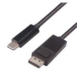 PremiumCord Převodník kabel 2m USB3.1 na DisplayPort, rozlišení 4K*2K@30Hz ku31dp02