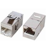 PremiumCord Spojka RJ45 STP cat.6, tienená srjp-05