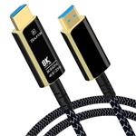 PremiumCord Ultra High Speed HDMI 2.1 optický fiber kabel 8K@60Hz,zlacené 30m kphdm21t30