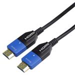 PREMIUMCORD Ultra High Speed HDMI 2.1 optický kabel 8K@60Hz 4K@120Hz 7m zlacený KPHDM21M07