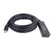 PREMIUMCORD USB-C repeater a prodlužovací kabel Male-Female, 5Gbps 10m ku31rep10