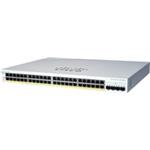 Prepínač Cisco CBS220-48FP-4X, 48xGbE RJ45, 4x10GbE SFP+, PoE+, 740W CBS220-48FP-4X-UK-RF