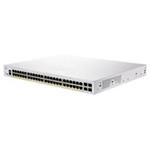 Prepínač Cisco CBS350-48FP-4G, 48xGbE RJ45, 4xSFP, PoE+, 740W CBS350-48FP-4G-EU-RF