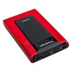 Prestigio DataRacer 1, 2,5" Externý HDD 500GB 7200RPM, USB2.0, eSATA, čierno/červený PDR1RDF500