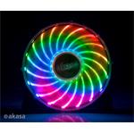 přídavný ventilátor Akasa Vegas 7 LED 12 cm multi AK-FN092