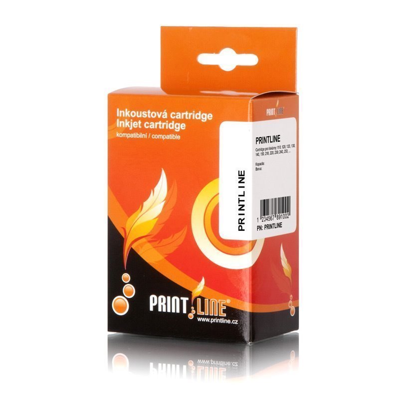 PRINTLINE kompatibilní cartridge s Canon BCi-6C / pro BJC 8200, S800, S900 / 360 stran / 15 ml, Cyan