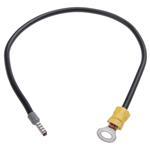 Propojovací DC kabel, 30cm, očko M8 - dutinka CYA-300-M8/PKC410