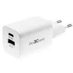 ProXtend nabíječka nástěnná USB-C/A - dual port PD+QC 3.0 (1x USB-A+1xUSB-C), 30W PX-PD30P2EU