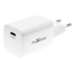 ProXtend nabíječka nástěnná USB-C - single port PD (1x USB-C), 30W PX-PD30P1EU