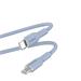 Puro kábel Soft Silicone Cable USB-C to Lightning 1.5m - Light Blue PUCAPLTUSBCICONLBLUE