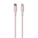 Puro kábel Soft Silicone Cable USB-C to Lightning 1.5m - Pink PUCAPLTUSBCICONROSE