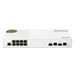 QNAP managovatelný switch QSW-M2108-2C (8x 2,5GbE RJ45 a 2x kombinované 10GbE SFP+ / RJ-45)