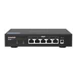 QNAP switch QSW-1105-5T (5x 2,5GbE port, pasiv. chlazení, 100M/ 1G/ 2,5G, Broadcom Chipset)