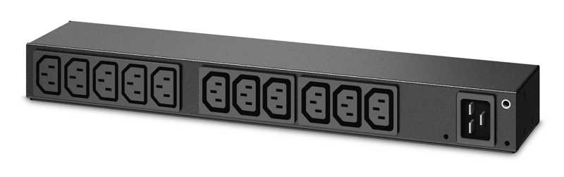 Rack PDU, Basic, 0U/1U, 100-240V/20A, 220-240V/16A, (13) C13 AP6020A