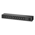 Rack PDU, Basic, 0U/1U, 100-240V/20A, 220-240V/16A, (13) C13 AP6020A