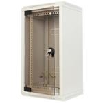 Rack Triton 10" - 10U hybridní 19" - 5U/260mm prosklené dveře, šedý RKA-10-AS3–CAX–X1