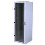 Rack Triton 19'' stojanový 27U/800x900 prosklené dveře, šedý RMA-27-A89-XAX-A1