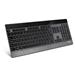 RAPOO klávesnice E9270p 5G Wireless 2 Block Metal Keyboard Black CZ/SK 6940056179951