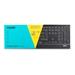 RAPOO klávesnice E9500M Multi-mode Wireless Ultra-slim Keyboard Black 6940056189547