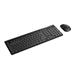 RAPOO set klávesnive a myš 8100M Wireless Multi-Mode Optical Mouse and Keyboard Set Black CZ/SK 6940056182890