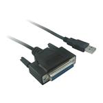 Redukcia (kabel) USB na paralelní port (DB25F) kuprint2