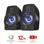 repro TRUST Gemi RGB 2.0 Speaker Set - black 22948