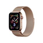 RhinoTech ocelový řemínek milánský tah pro Apple Watch 38 / 40 / 41mm růžově-zlatý RTACC218