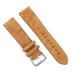 RhinoTech univerzální řemínek Genuine Suede Leather Quick Release 18mm hnědý RTPS-009-BN