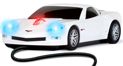 ROADMICE Wired Mouse - Corvette (White) Wired RM-08CHCZWWA