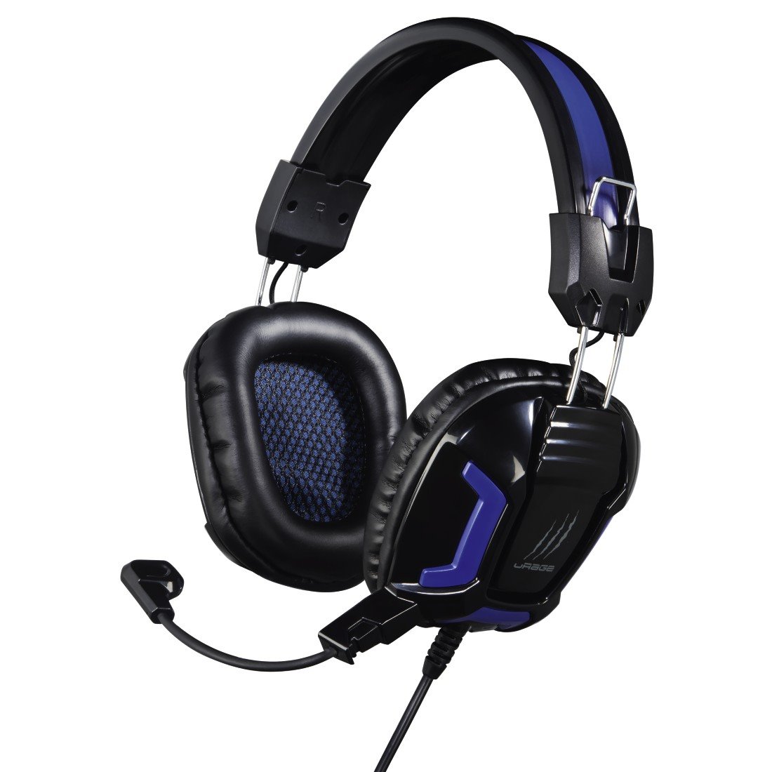 ROZBALENÉ - HAMA uRage SoundZ Essential gamingový headset/ drátová sluchátka + mikrofon/ jack 3,5mm/ černo-m SLUHAM0003D