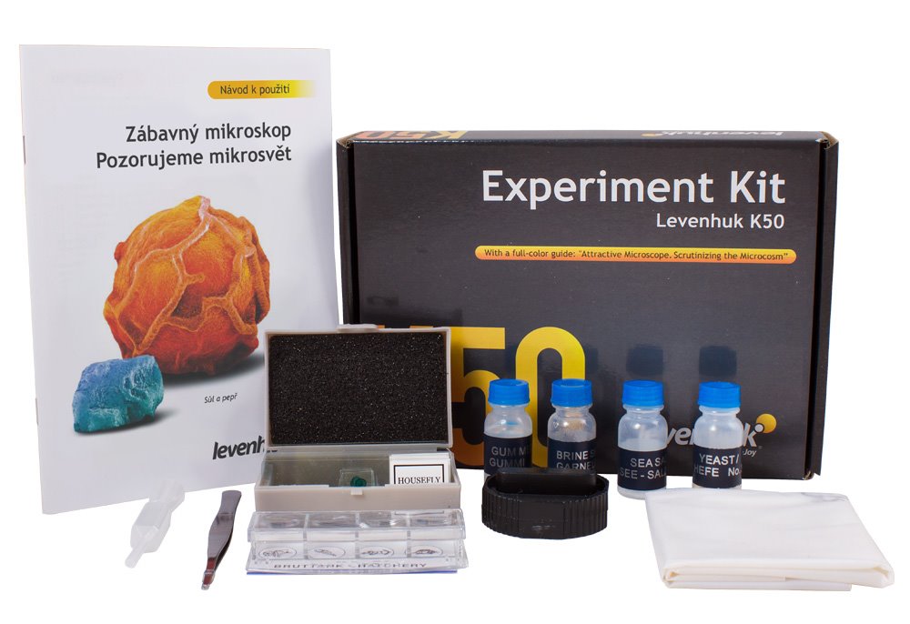 Sada Levenhuk K50 Experiment Kit - CZ (pro mikroskopy) 6900000134610