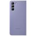 Samsung Flipové pouzdro Clear View pro S21+ Violet EF-ZG996CVEGEE