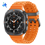 Samsung Galaxy Watch Ultra/47mm/Titanium Gray/Sport Band/Orange SM-L705FDAAEUE