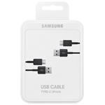 Samsung Kabel USB typ C 2ks Black EP-DG930MBEGWW