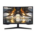 Samsung Odyssey G5/LS27AG550EUXEN/27"/VA/QHD/165Hz/1ms/Black/2R