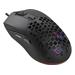 Sandberg FlexCover 6D Gamer Mouse, herní myš, 12800dpi, LED podsvícení, černá 5705730640285