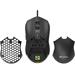 Sandberg FlexCover 6D Gamer Mouse, herní myš, 12800dpi, LED podsvícení, černá 5705730640285