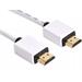 Sandberg HDMI 2.0 kabel SAVER, M/M, 1m, bílý 5705730308970